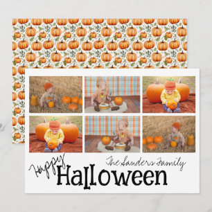 Pumpkin Patch Stollig Julkort