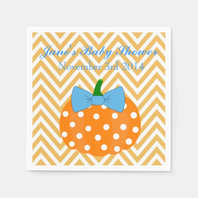 Pumpkin Patch ThGodBoy Shower Napkins Pappersservett (Framsidan)