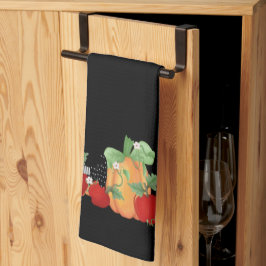 Pumpkin Patch Witch Kökshandduk