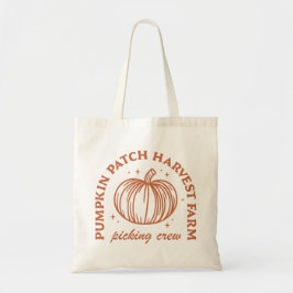 Pumpkin-patchens plockgrupp tygkasse