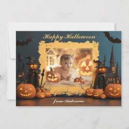 Pumpkin Peek-a-BOO Kort