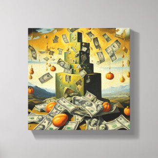 Pumpkin Pengarar Canvastryck