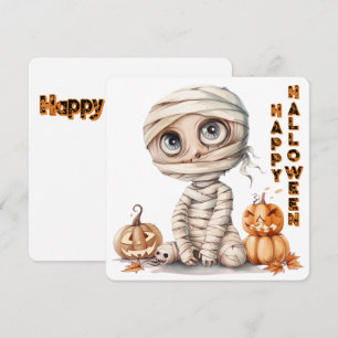 Pumpkin Perch - Mummy in Autumn Dust