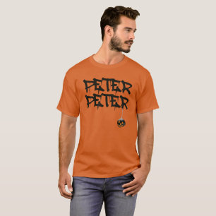 Pumpkin Peter Halloween Costume Scary T Shirt