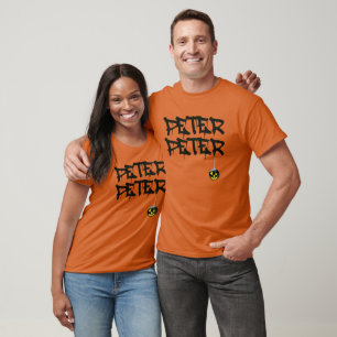Pumpkin Peter Halloween Costume Scary T Shirt