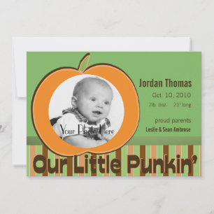 Pumpkin Photo-meddelande Meddelande