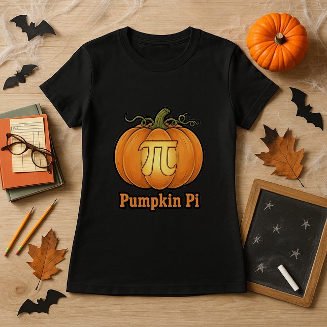 Pumpkin Pi Funny Halloween Math Älskare Lacher Gif T Shirt (Skapare uppladdad)