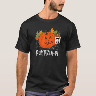 Pumpkin Pi Halloween Costume Math Day T Shirt