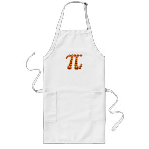 Pumpkin Pi Halloween Långt Förkläde