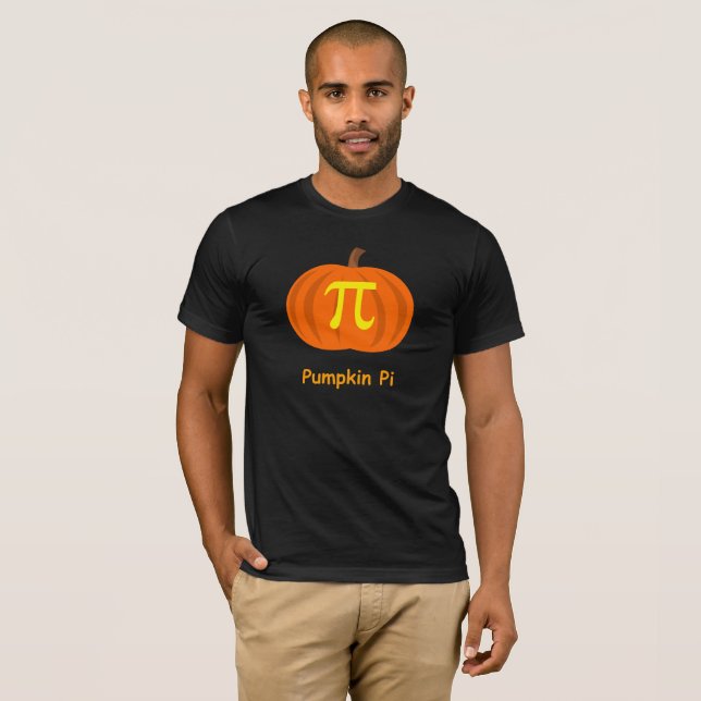 Pumpkin Pi Halloween-skjorta T Shirt (Hel framsida)