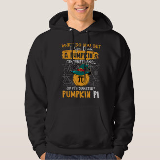 Pumpkin Pi Math Teacher Halloween Thanksgiving Pi Hoodie