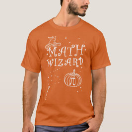 Pumpkin Pi Paj-guiden Hat Math Teacher Halloween T Shirt