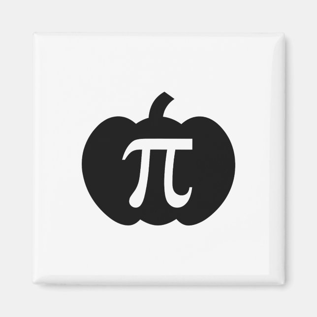 Pumpkin Pi Paj Math Teacher Halloween Funny Kristu Magnet (Framsidan)