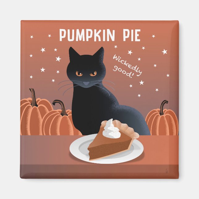 Pumpkin Pie Magnet (Framsidan)