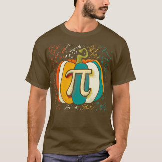 Pumpkin Pie Math Funny Halloween Thanksgiving Pi D T Shirt