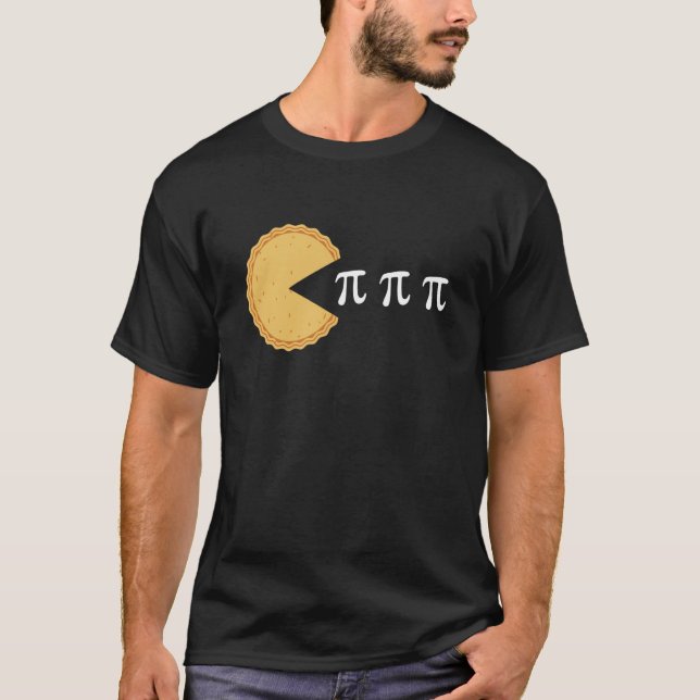 Pumpkin Pie Thanksgiving Pi Day Math Men Women Sci T Shirt (Framsida)
