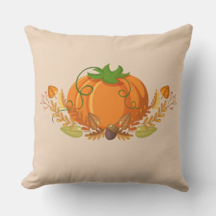 Pumpkin Pillow för hösten Kudde