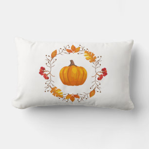 Pumpkin Pillow för hösten Lumbarkudde