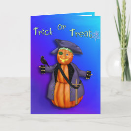 Pumpkin Pirat Kort