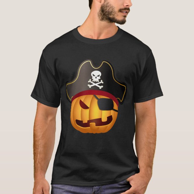Pumpkin Pirat T Shirt (Framsida)