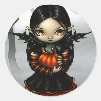 "Pumpkin Pixie"-symbol Runt Klistermärke