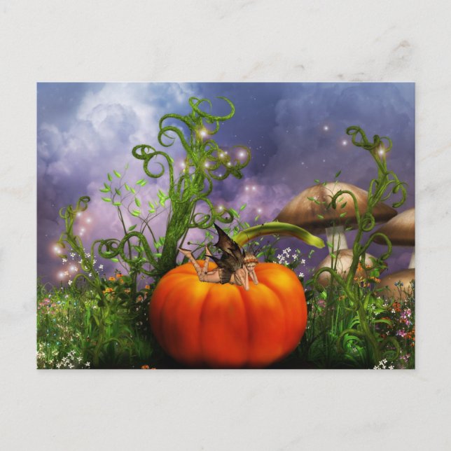 Pumpkin Pixie-vykort Vykort (Framsida)