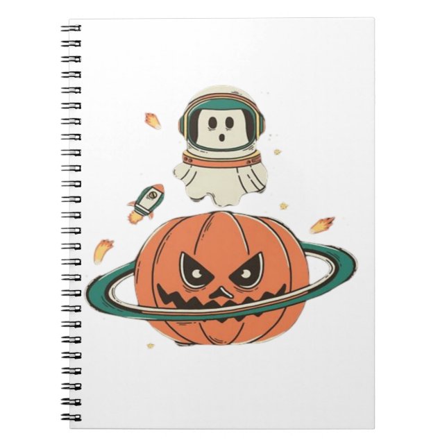Pumpkin Planet Anteckningsbok (Framsidan)