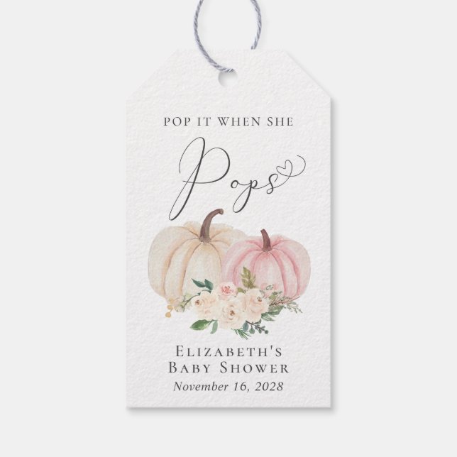 Pumpkin pop det när hon slår på Flicka Presentetikett (Baksidan)