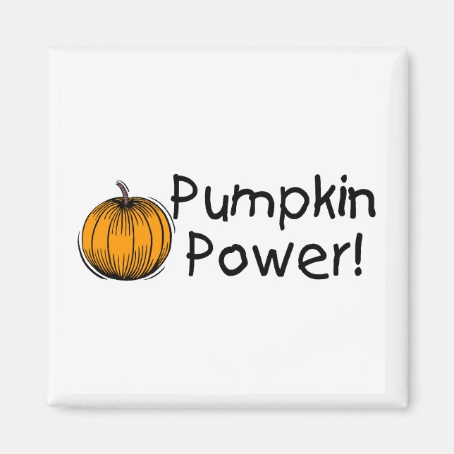 Pumpkin Power Magnet (Framsidan)