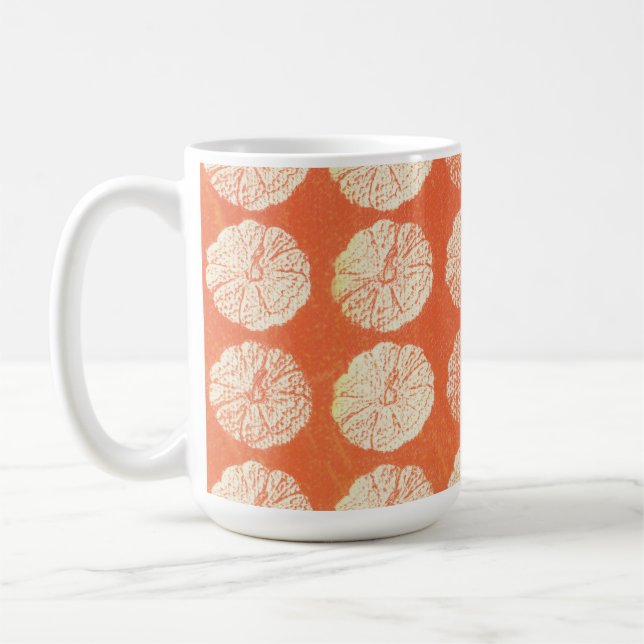 Pumpkin Print Mugg (Vänster)