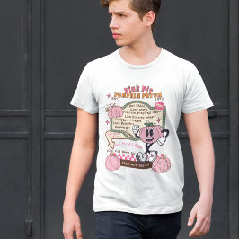 Pumpkin Pumpkin Pumpkin Picking - Rosa Pumpkin T Shirt