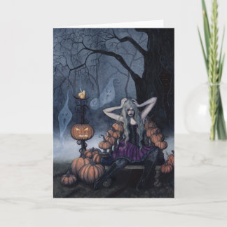 Pumpkin Queen Card Kort