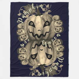 Pumpkin Queen Fleecefilt