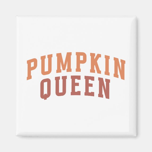 Pumpkin Queen Magnet (Framsidan)