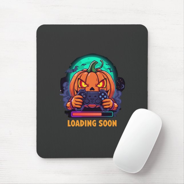 Pumpkin Quest Gamer Loading Design Musmatta (Med mus)