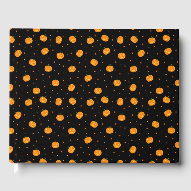 Pumpkin Rain Guestbook Gästböcker (Framsida)