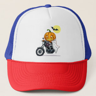 Pumpkin rides motorcykel keps