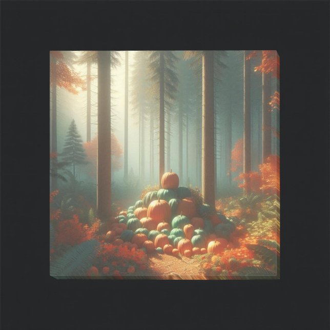 Pumpkin Roligt Thanksgiving Höst löv Orange för hö Post-it Block (Skapare uppladdad)