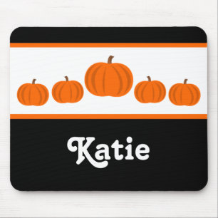 Pumpkin Row Halloween Mousepad Musmatta