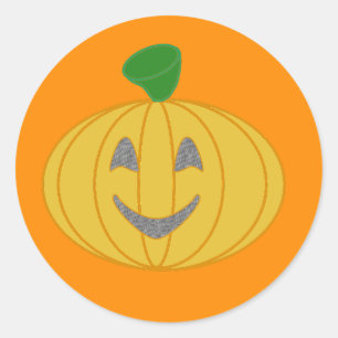 Pumpkin Runt Klistermärke