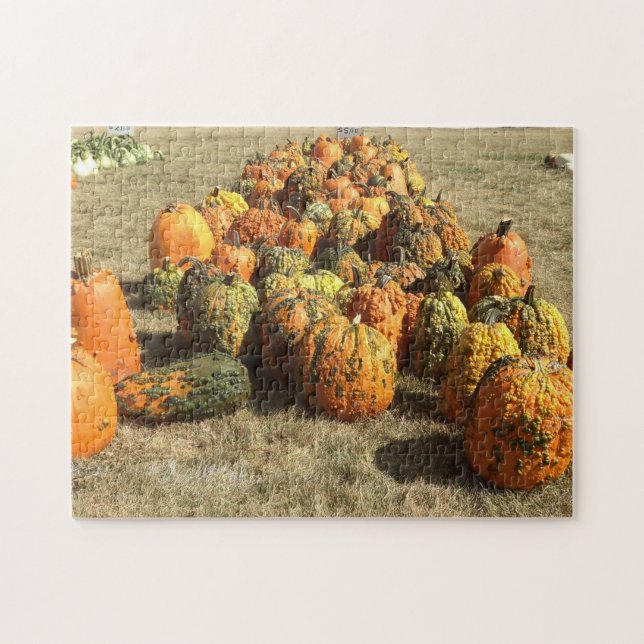 Pumpkin Sale Puzzle Pussel (Horisontell)