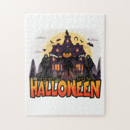 Pumpkin Scary House, Halloween Pussel