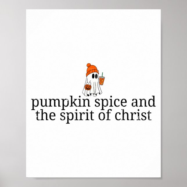 Pumpkin Sce And The Srit Of Christ, Christian Hall Poster (Framsidan)