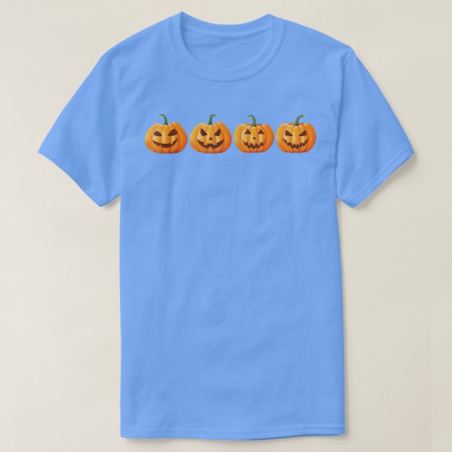 Pumpkin Season Boo Crew Halloween Vibes Lycklig Ha T Shirt (Design framsida)