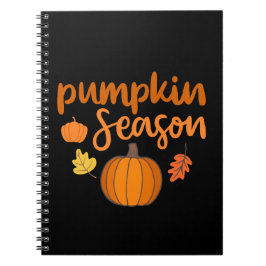 Pumpkin Season Fall Anteckningsbok