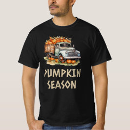 Pumpkin Season Fall Höst löv T Shirt