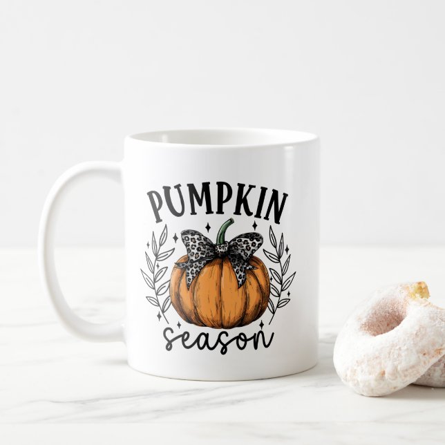 Pumpkin Season Fall Kaffemugg (Med munk)
