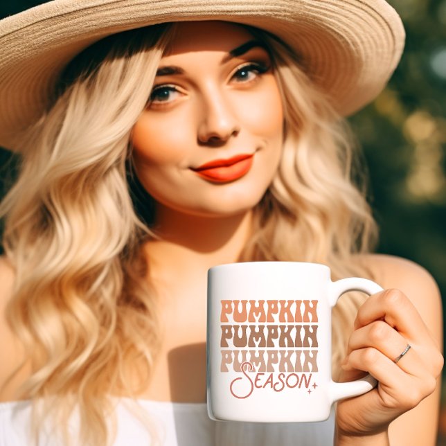 Pumpkin Season Fall Kaffemugg (Skapare uppladdad)