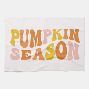 Pumpkin Season Kökshandduk