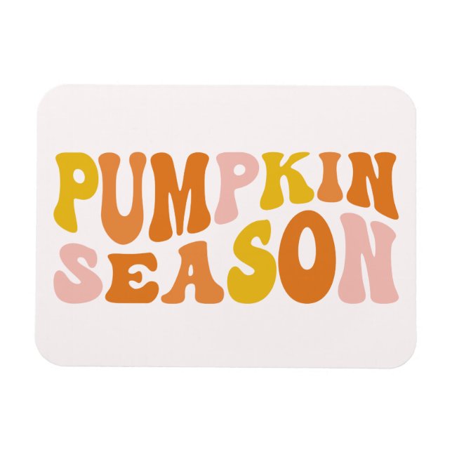Pumpkin Season Magnet (Horisontell)